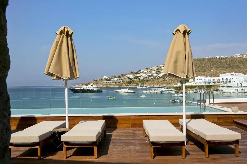 Terrace, Thalassa Boutique Hotel, Mykonos
