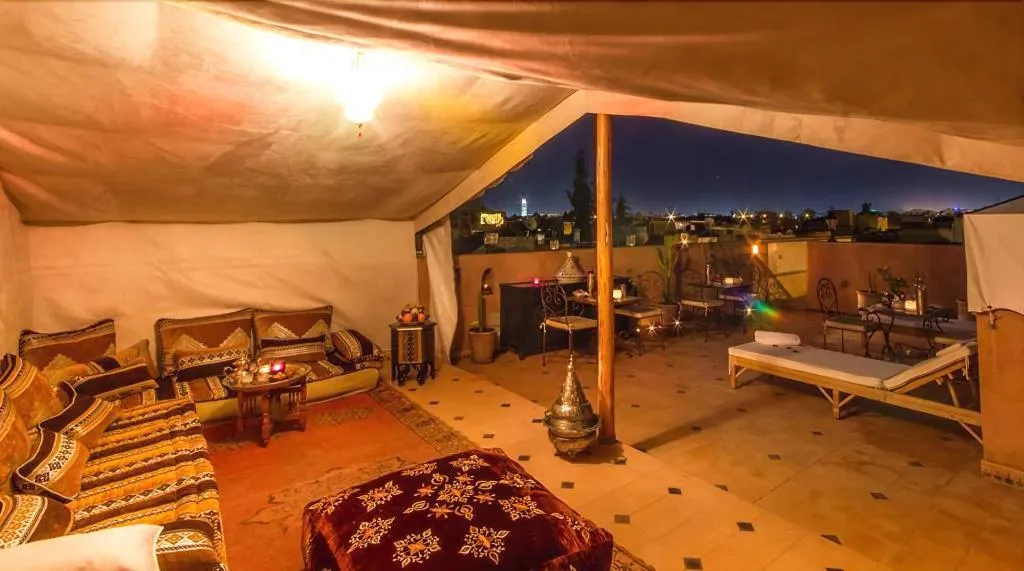 Terrace, Riad Lamya, Marrakech