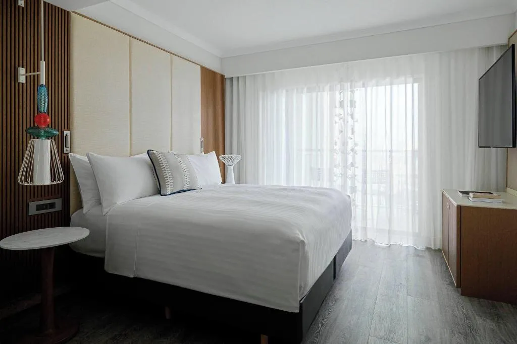 JUNIOR SUITE KING SIZE BED Room, Marriott Malta Hotel & Spa, Malta