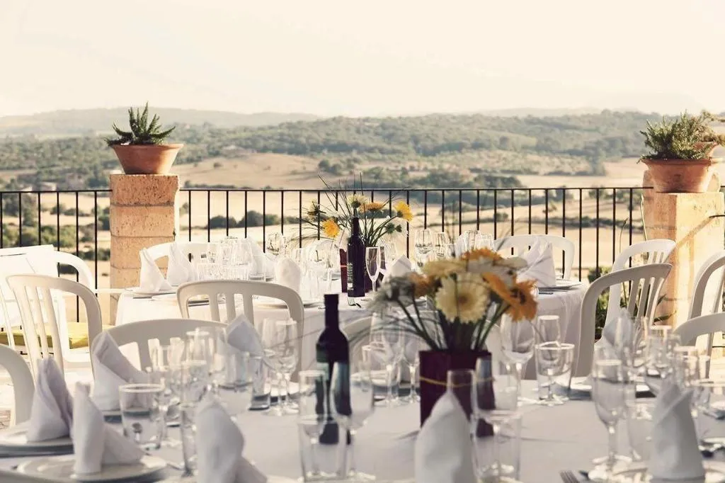 Restaurant, Hotel Es Convent d'Ariany, Majorca