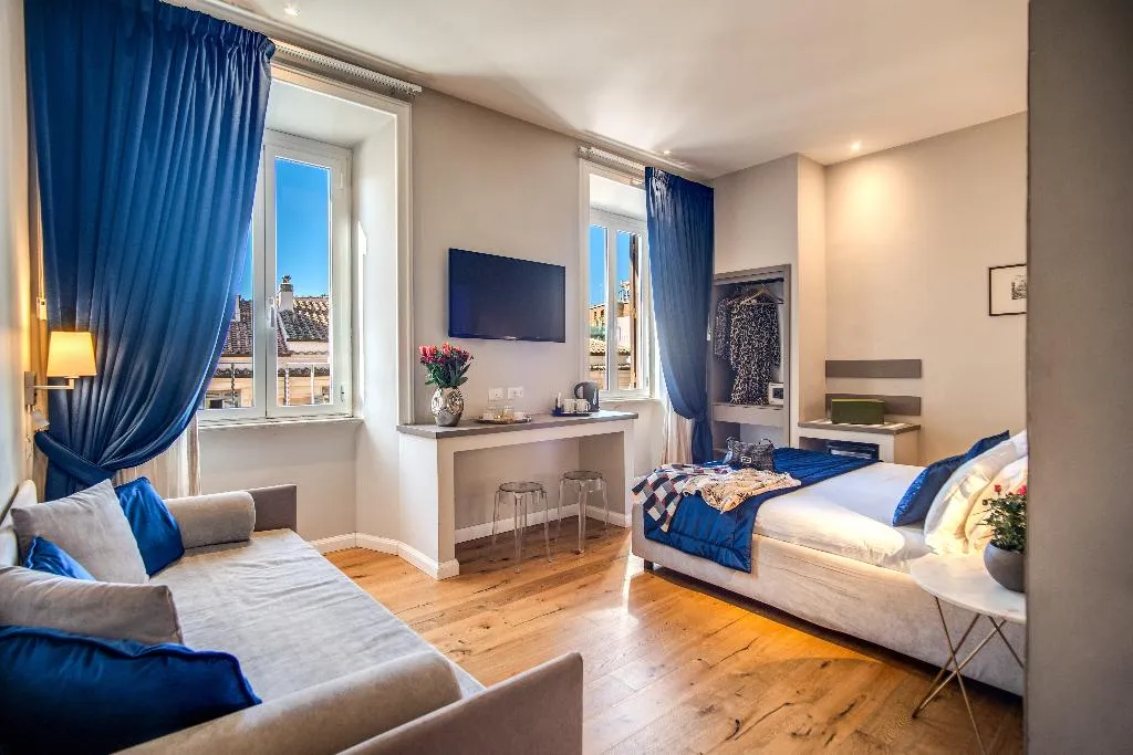 TRIPLE ANNEX Room, Hotel 55 Fiftyfive, Rome