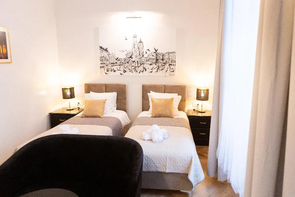TWIN STANDARD Room, Apartments Roman, Krakow