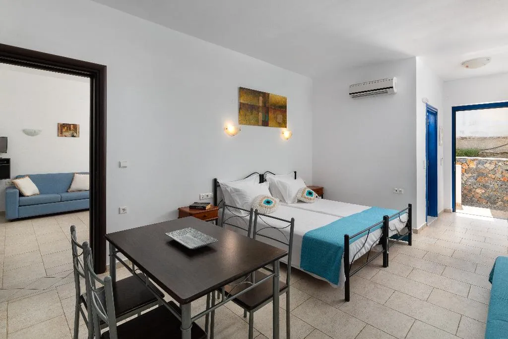 FAMILY ROOM CAPACITY 6 Room, Lindian Myth Sea View Studios, Rhodes
