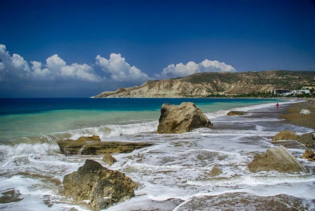 Beach, Hylatio Tourist Village, Cyprus