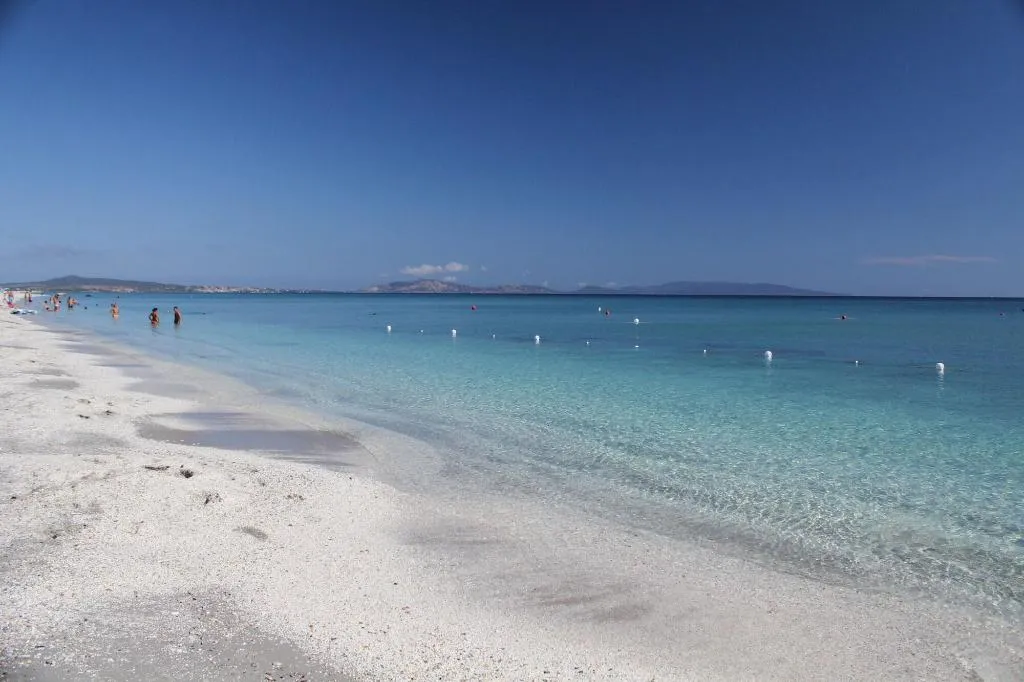 Beach, Cala Rosa Club Hotel, Alghero