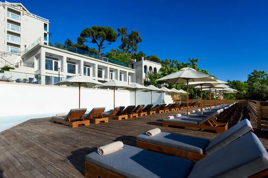 Pool, The Royal Grand Hotel, Corfu