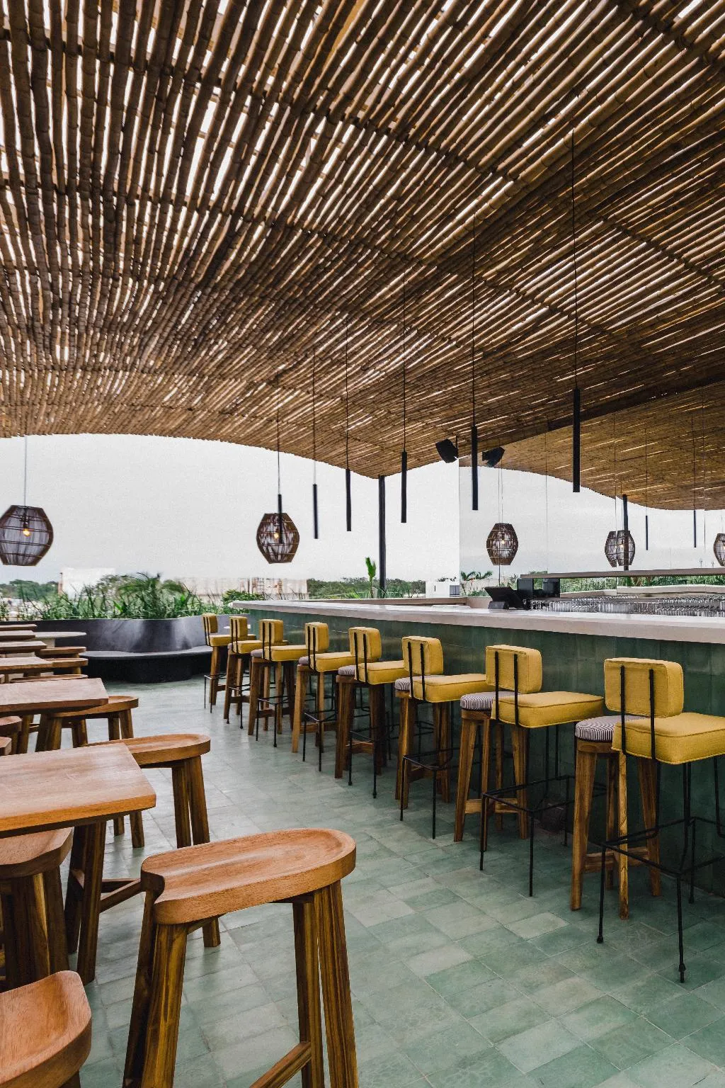 Terrace, Downtown Tulum Hotel, Cancun Area