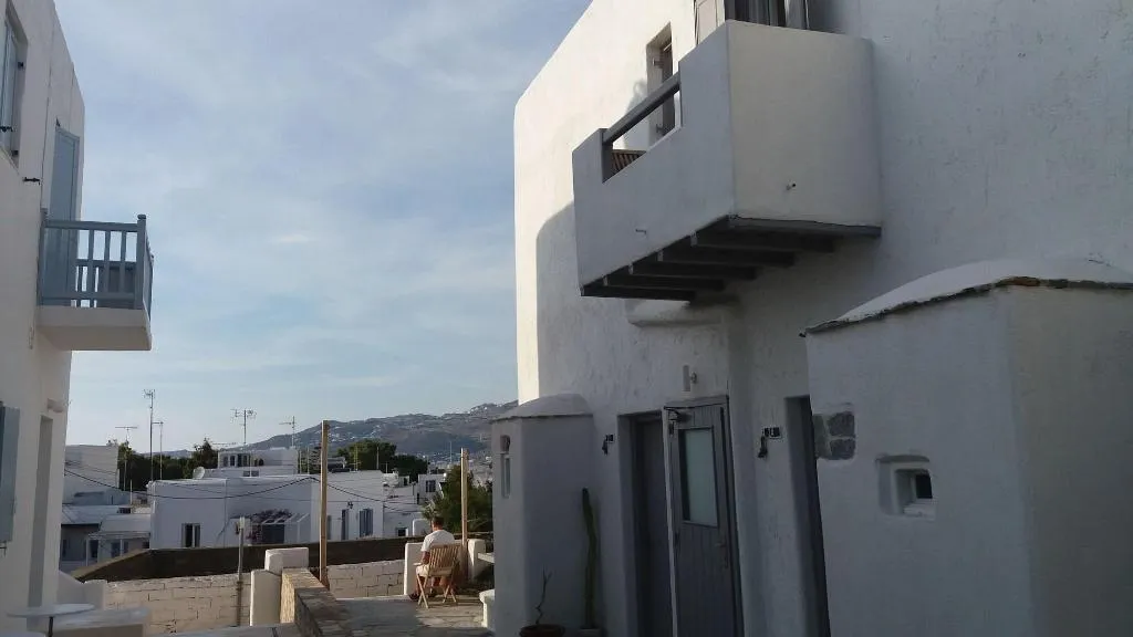 General view, Manos Rooms, Mykonos