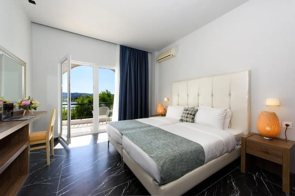 DOUBLE SIDE SEA VIEW Room, The Royal Grand Hotel, Corfu