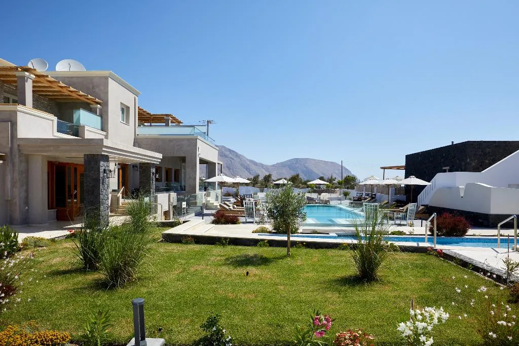 General view, Sea Breeze Santorini Beach Resort, Curio Collectio, Santorini