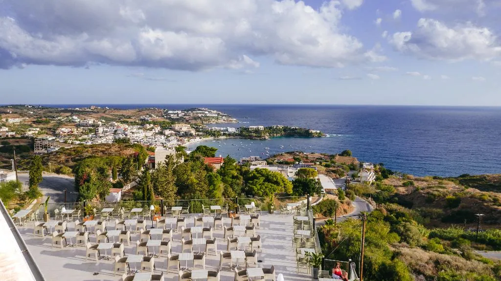 Terrace, Village Panorama, Crete
