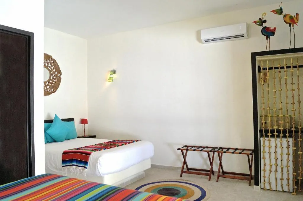 DOUBLE OCEAN FRONT Room, Puerto Holbox, Cancun Area