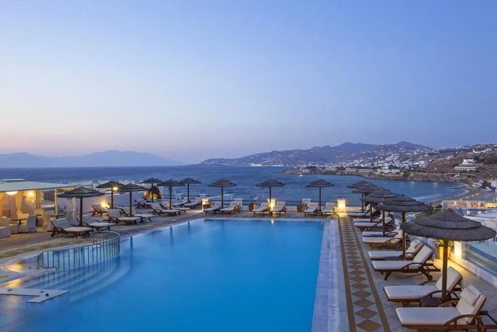 Pool, Grand Beach, Mykonos