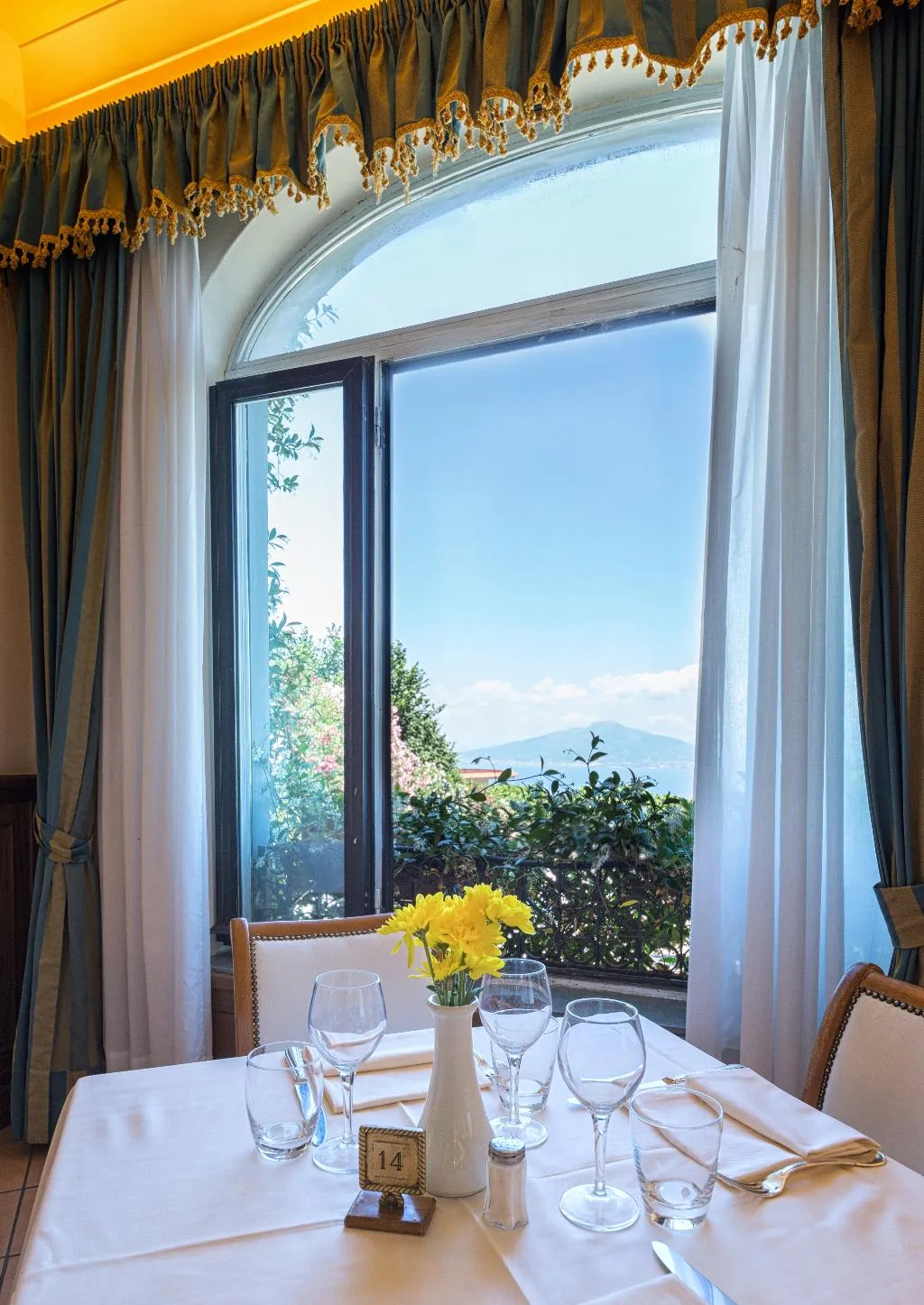 Restaurant, Hotel Jaccarino, Naples