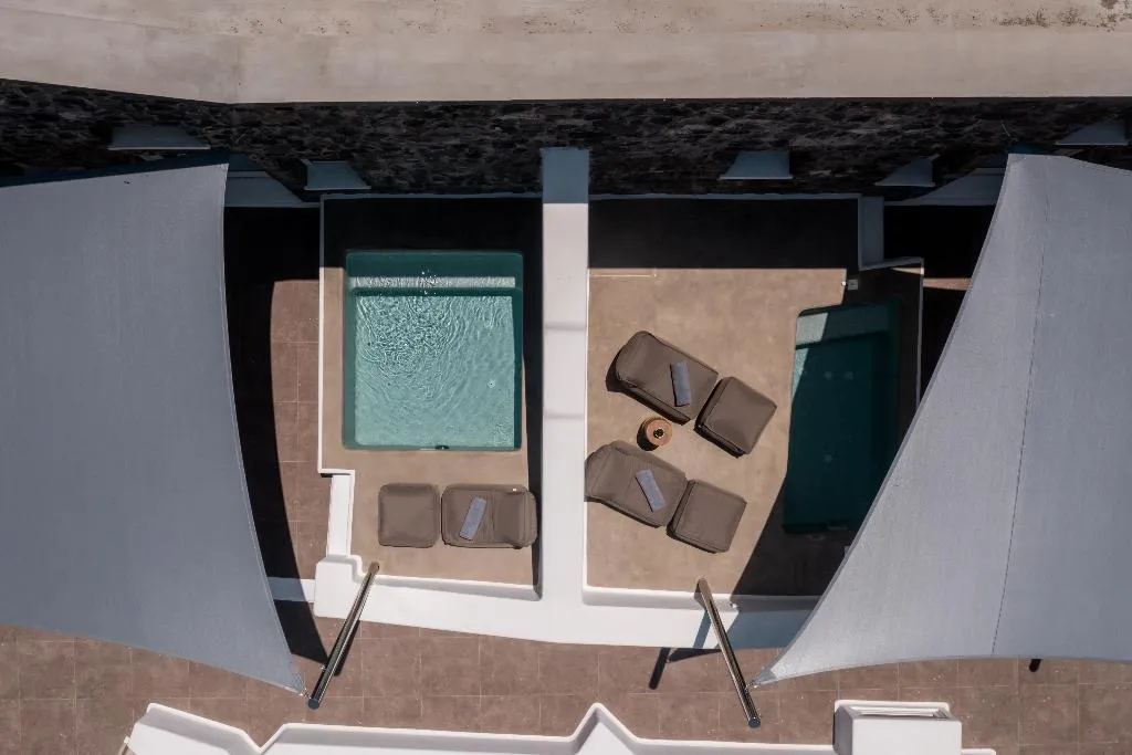 General view, Victoria Caves, Santorini