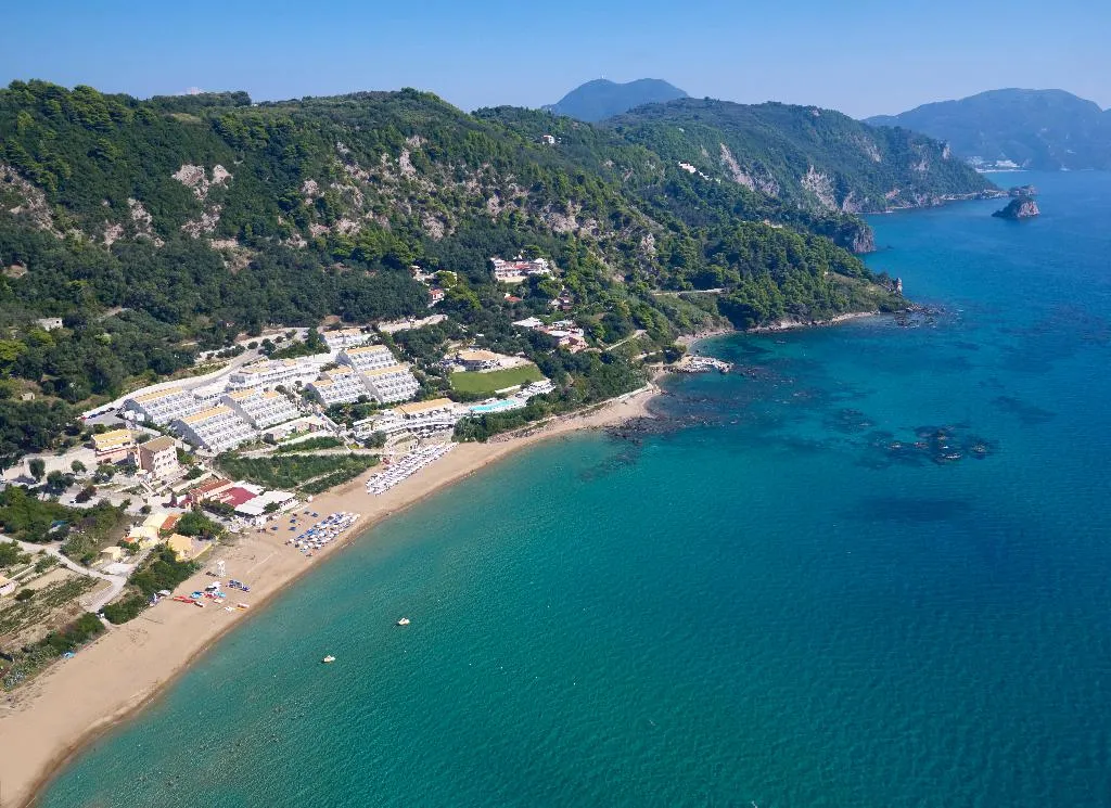 General view, Pelekas Monastery, Corfu