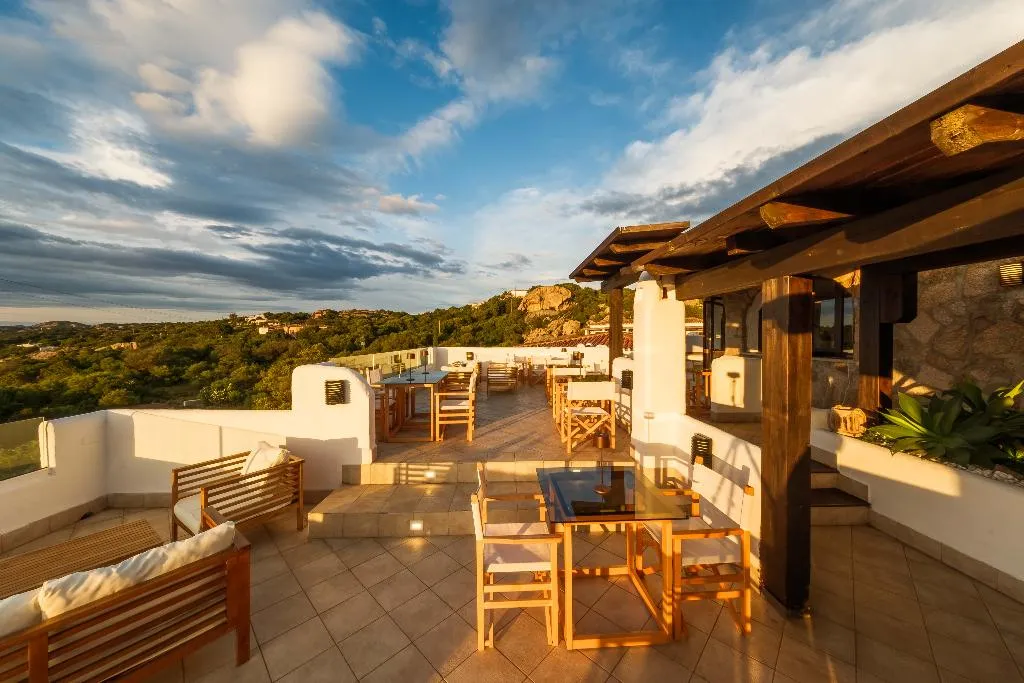 Terrace, Hotel Pedra Santa, Olbia