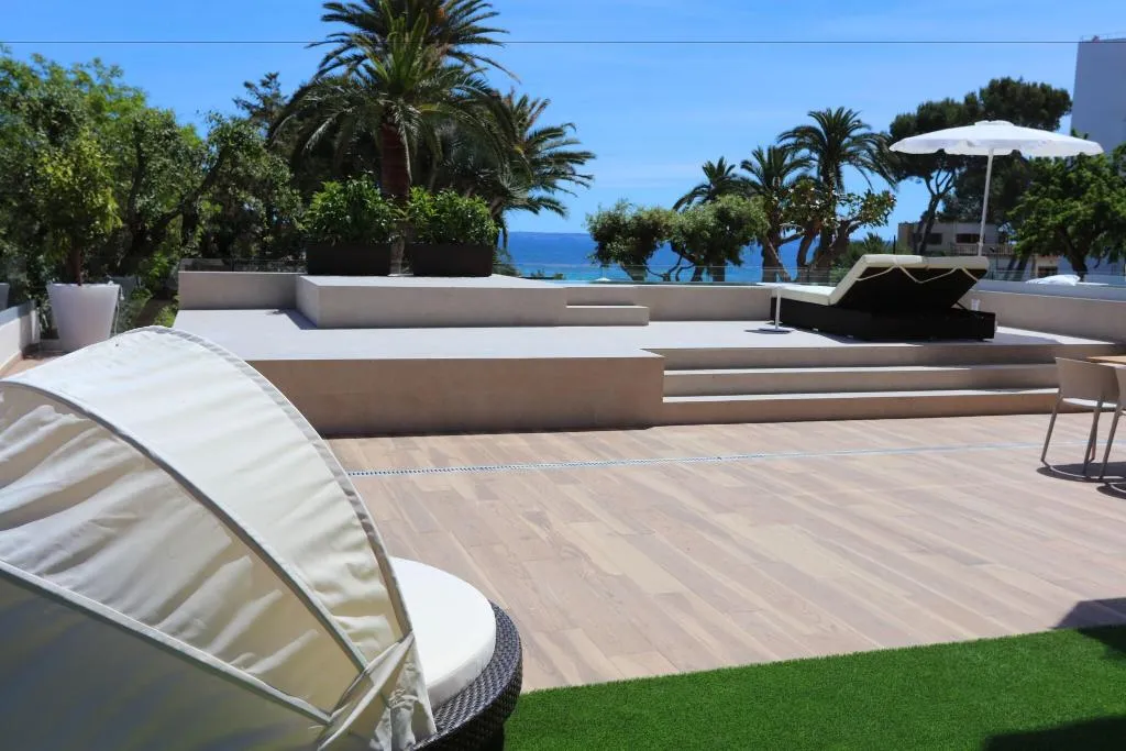 Terrace, Son Caliu Hotel Spa Oasis, Majorca