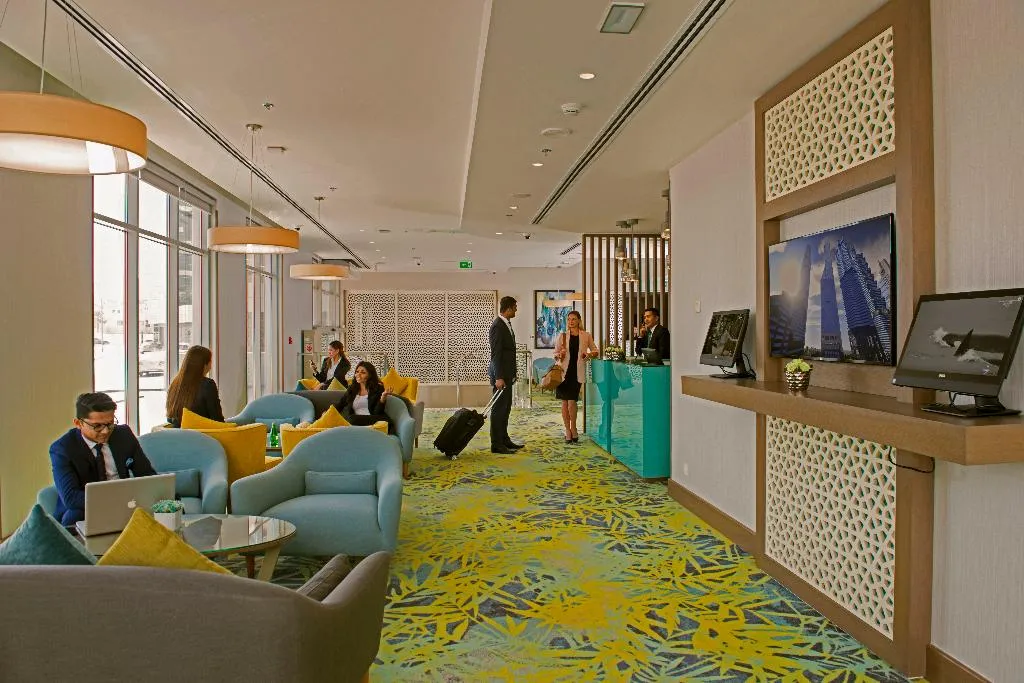 Lobby, MENA Plaza Hotel Albarsha, Dubai