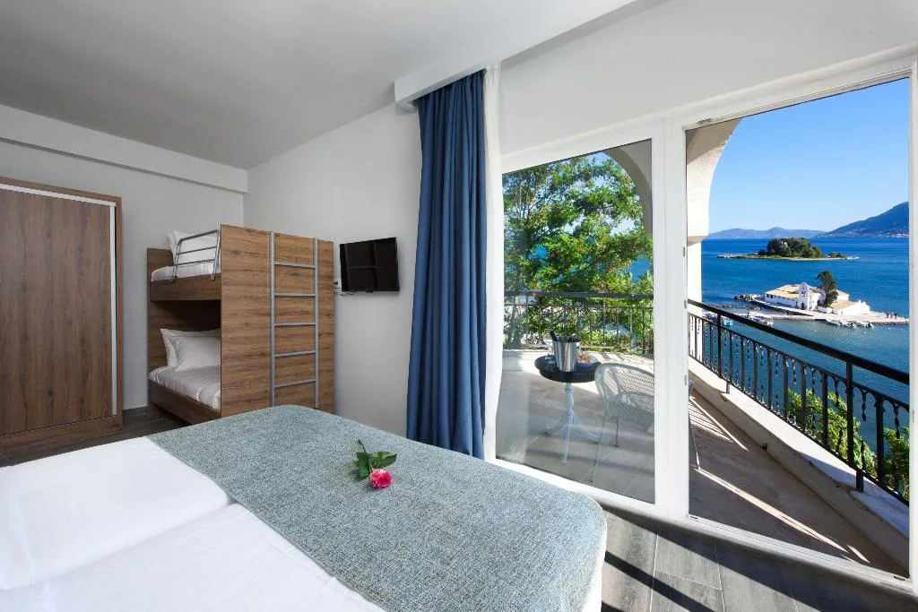 Room, The Royal Grand Hotel, Corfu