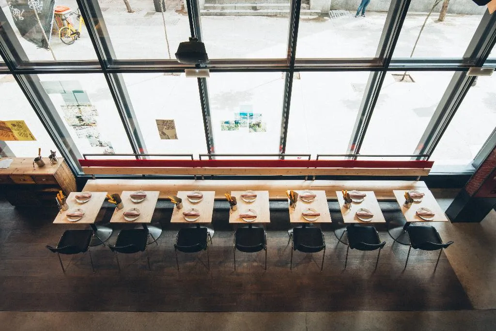 Restaurant, Bastardo Hostel, Madrid