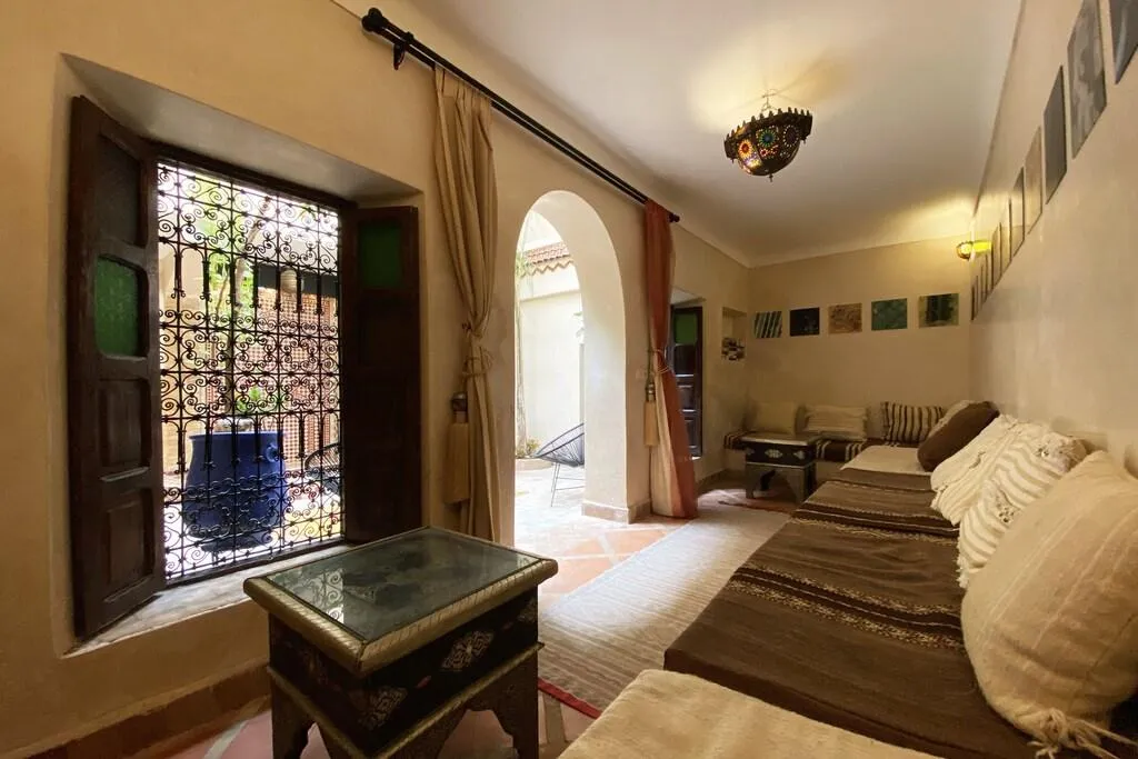 General view, Riad Of The Storks, Marrakech