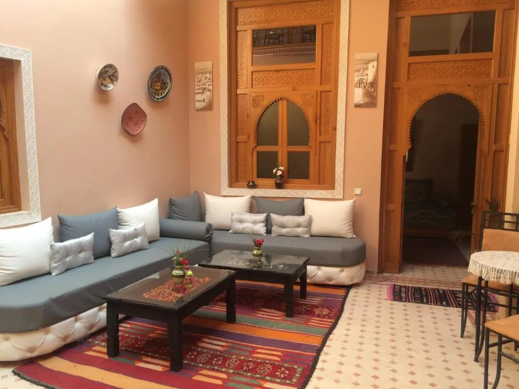 Lobby, Riad Jnan Adam, Marrakech