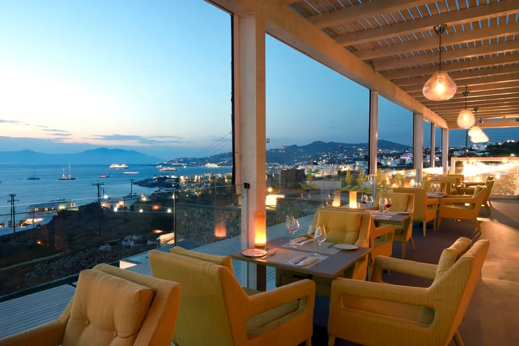 Restaurant, Myconian Korali Relais & Chateaux, Mykonos