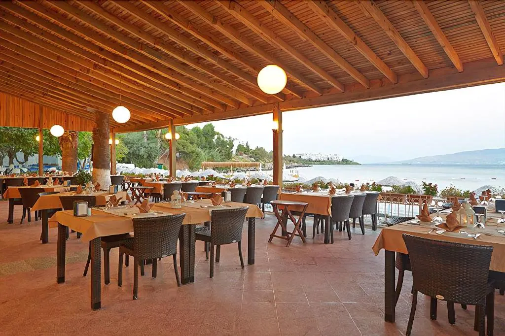 Restaurant, Meteor Beach Hotel, Bodrum