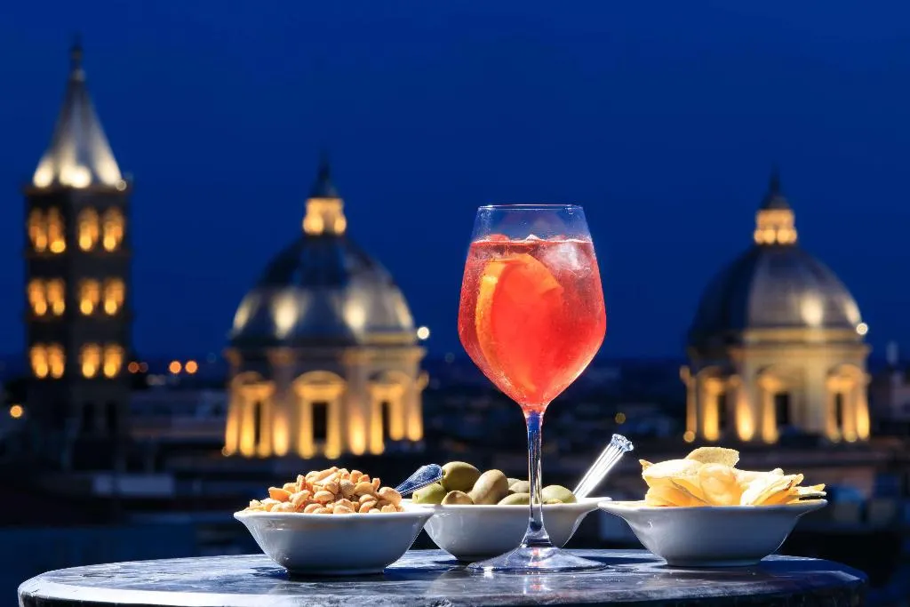 Bar, Golden Tulip Rome Piram, Rome