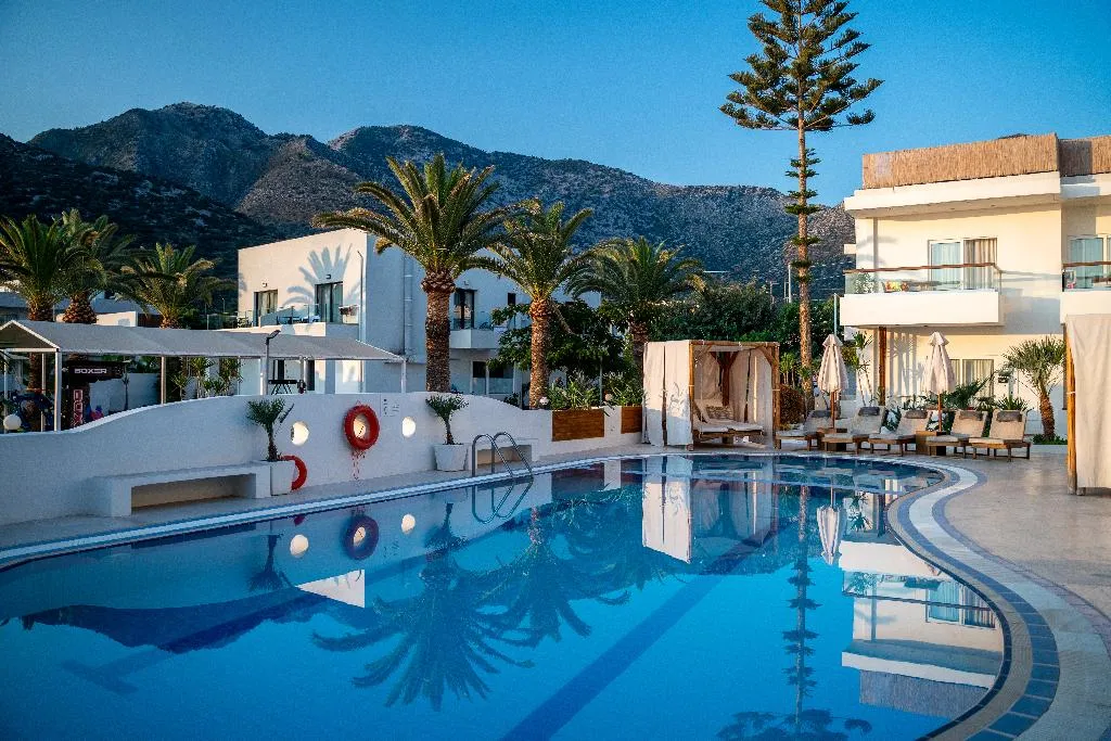 Pool, Nostos Beach Boutique Hotel, Crete