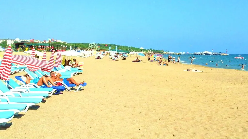 Beach, Summer Rose Hotel, Antalya