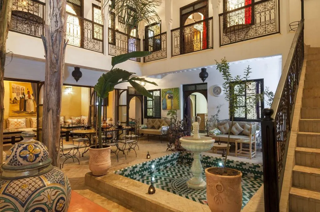 General view, Riad Fuschia, Marrakech