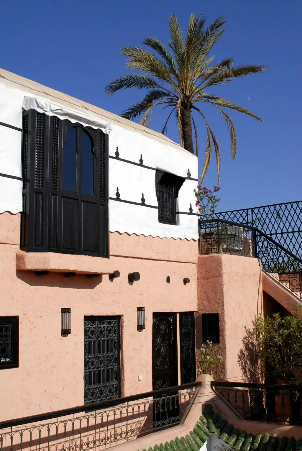 General view, Riad Tawargit, Marrakech