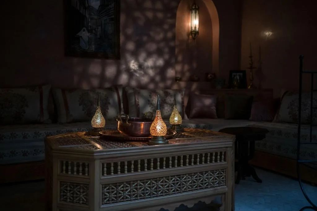 Lobby, Riad Zahri, Marrakech