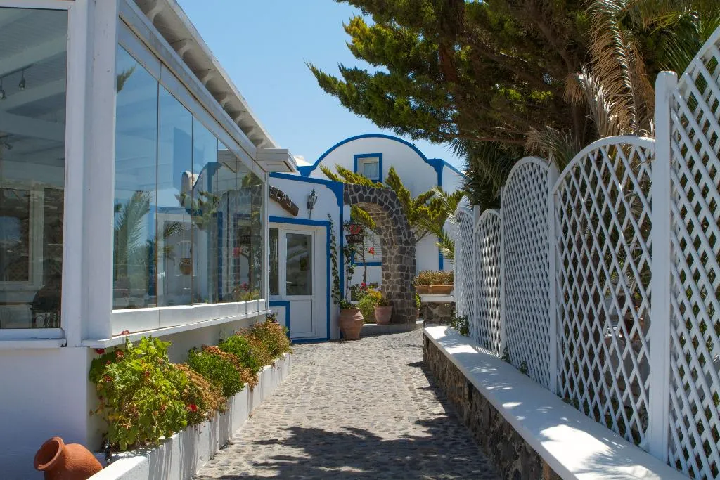 General view, Milos Villas, Santorini
