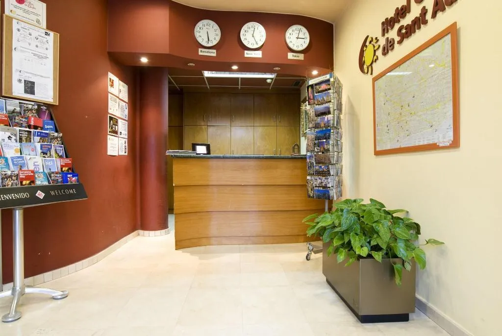 Lobby, Hotel Ciutat De Sant Adria, Barcelona