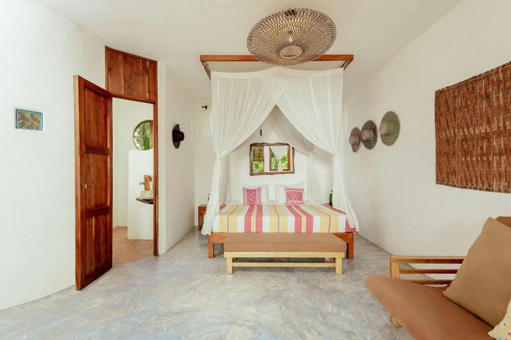STUDIO KING SIZE BED Room, Hotel Dos Ceibas Eco Retreat Tulum, Cancun Area
