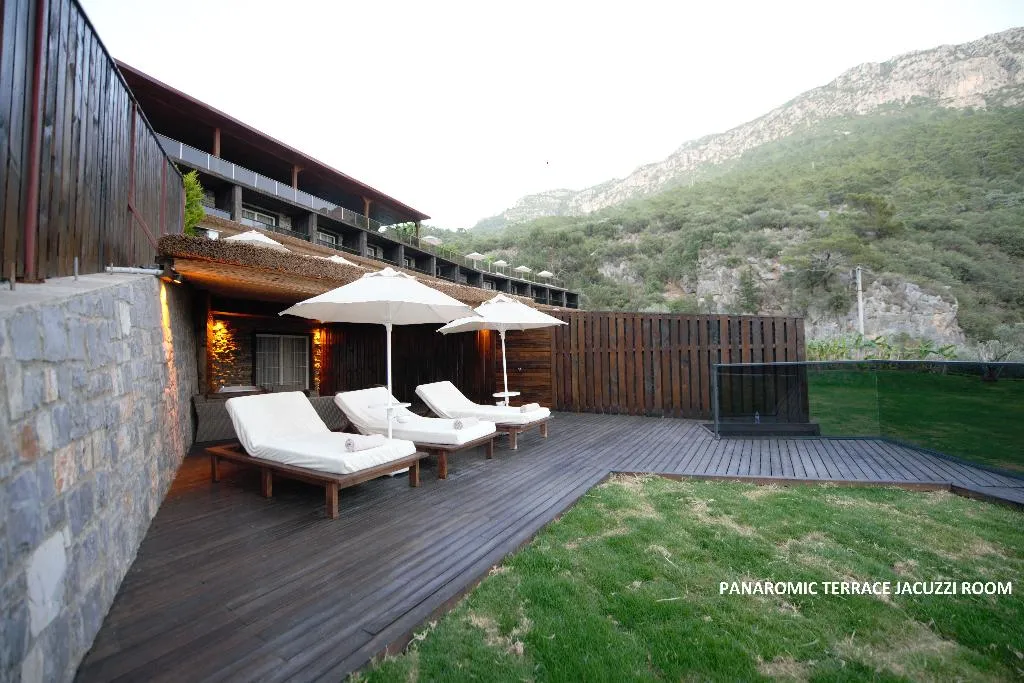 DOUBLE SUPERIOR WITH TERRACE Room, Manaspark Deluxe Hotel Oludeniz, Dalaman