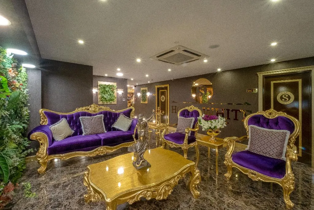 Lobby, S White Hotel, Antalya