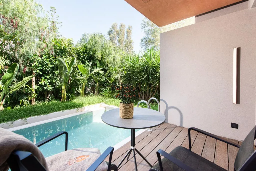 TWIN SUPERIOR WITH PRIVATE POOL Room, Pilot Amphora Boutique Hotel, Crete