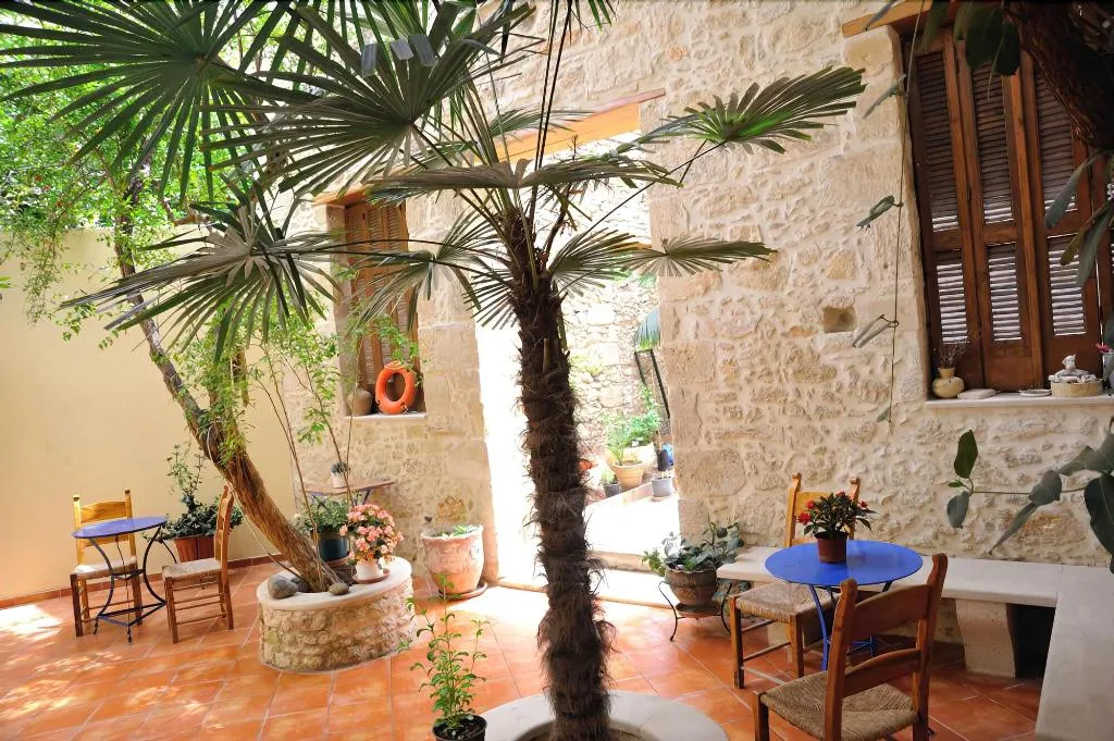 Terrace, Byzantine Hotel, Crete