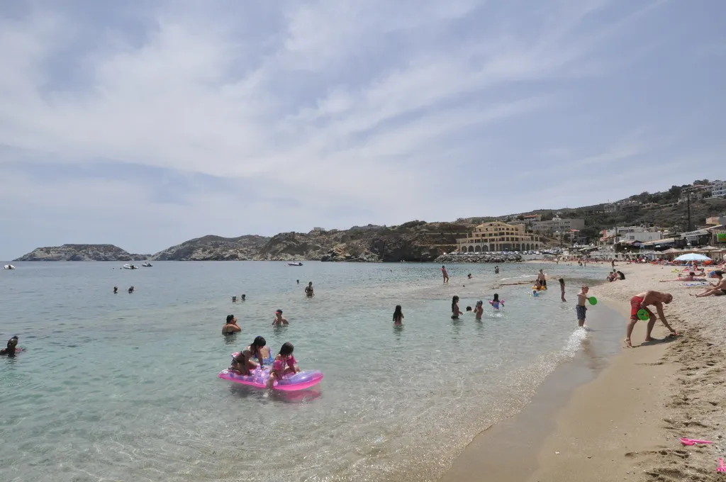 Beach, Pennystella Apartments, Crete