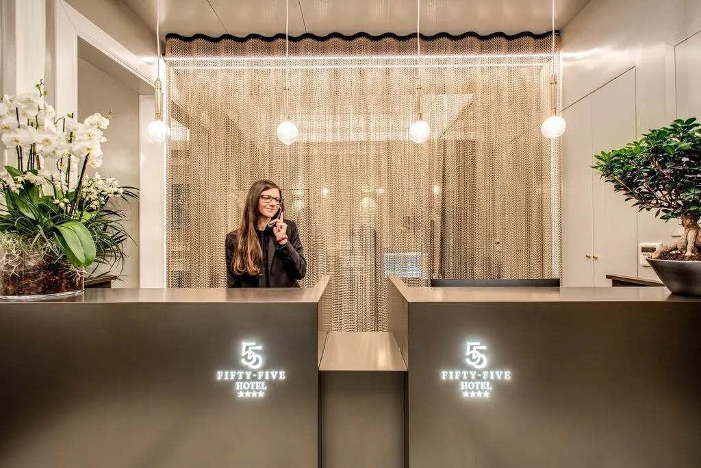 Lobby, Hotel 55 Fiftyfive, Rome