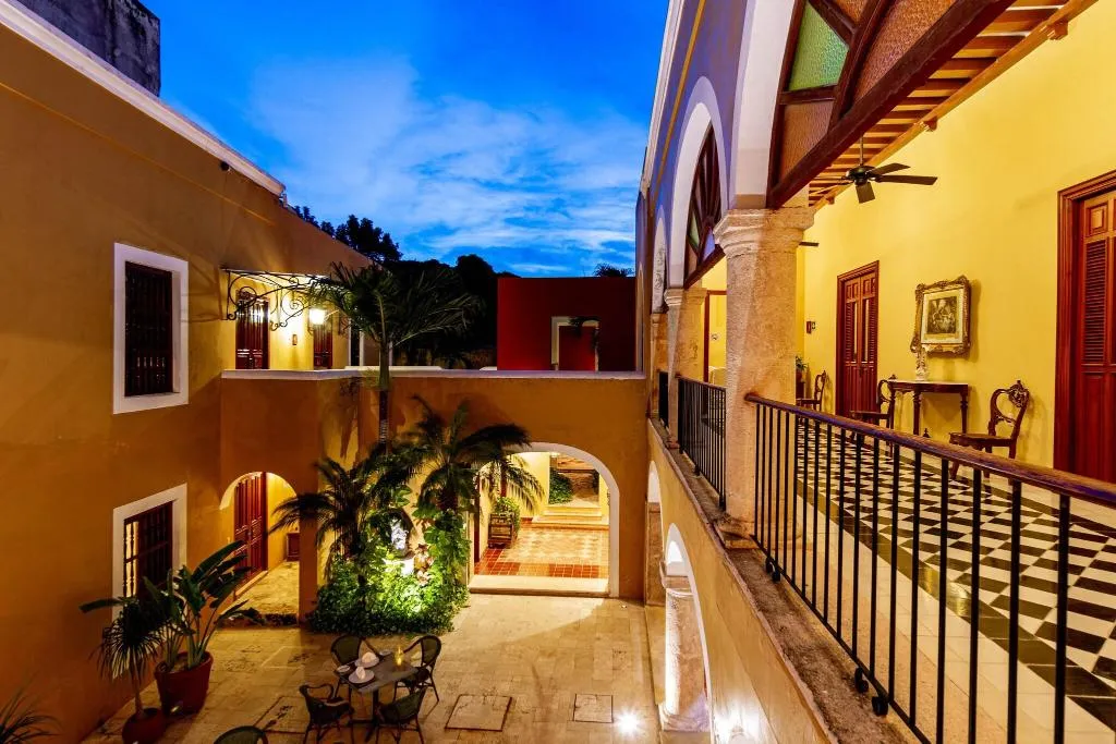Terrace, Casa Don Gustavo Hotel Boutique, Cancun Area
