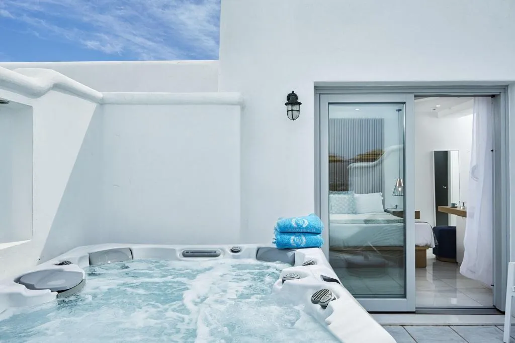 Pool, Grand Beach, Mykonos