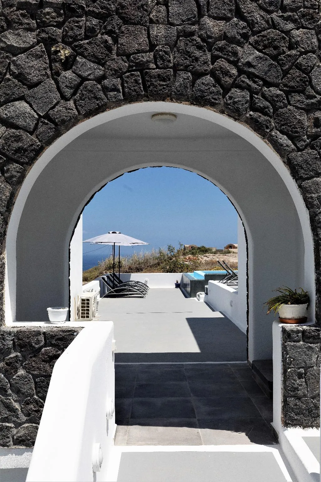General view, White Element, Santorini