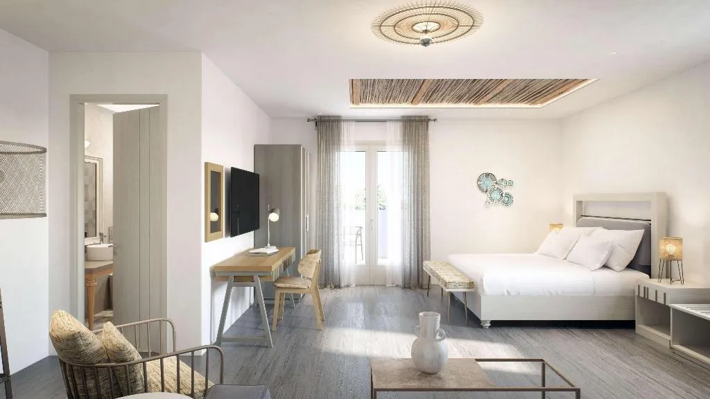 Room, Sea Breeze Santorini Beach Resort, Curio Collectio, Santorini