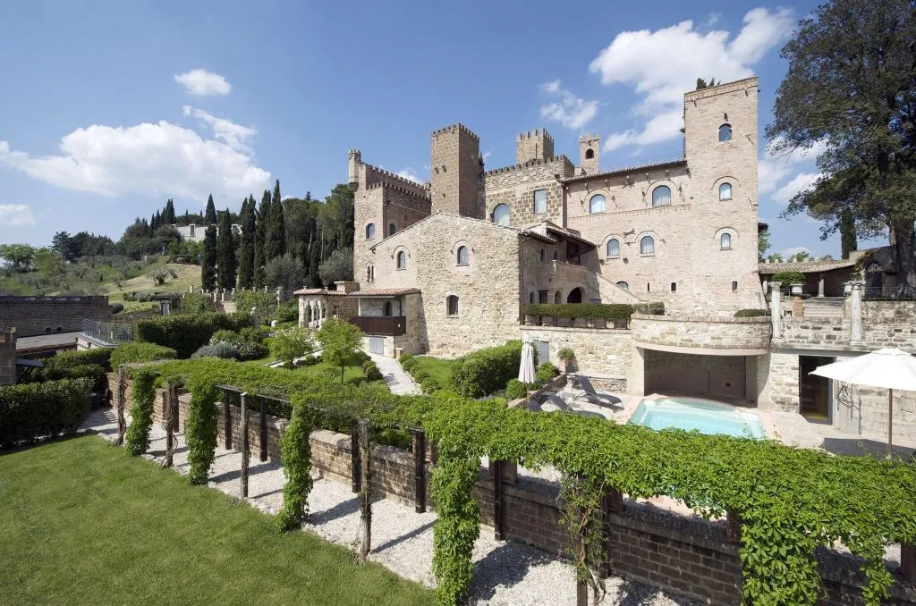 General view, Castello di Monterone, Perugia
