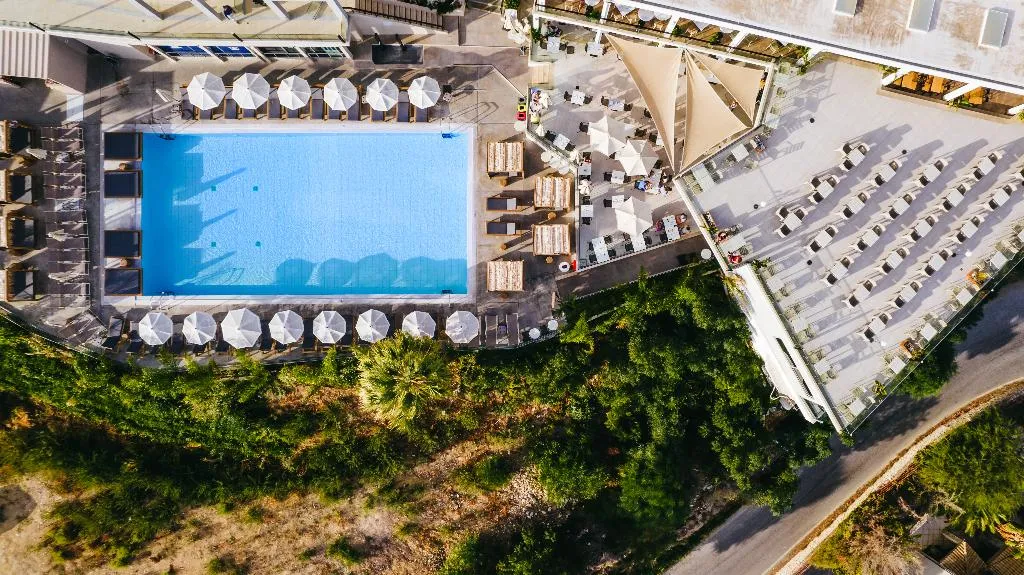 Pool, Village Panorama, Crete
